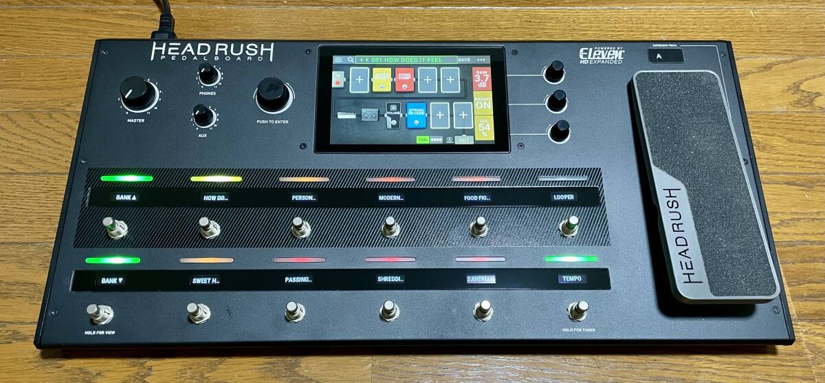 HeadRush ヘッドラッシュ Pedalboard マルチエフェクター│正規国内販売品拍卖