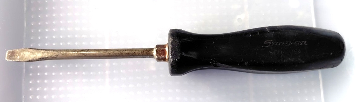 スナップオン 旧グリップ マイナスドライバー Snap-on拍卖