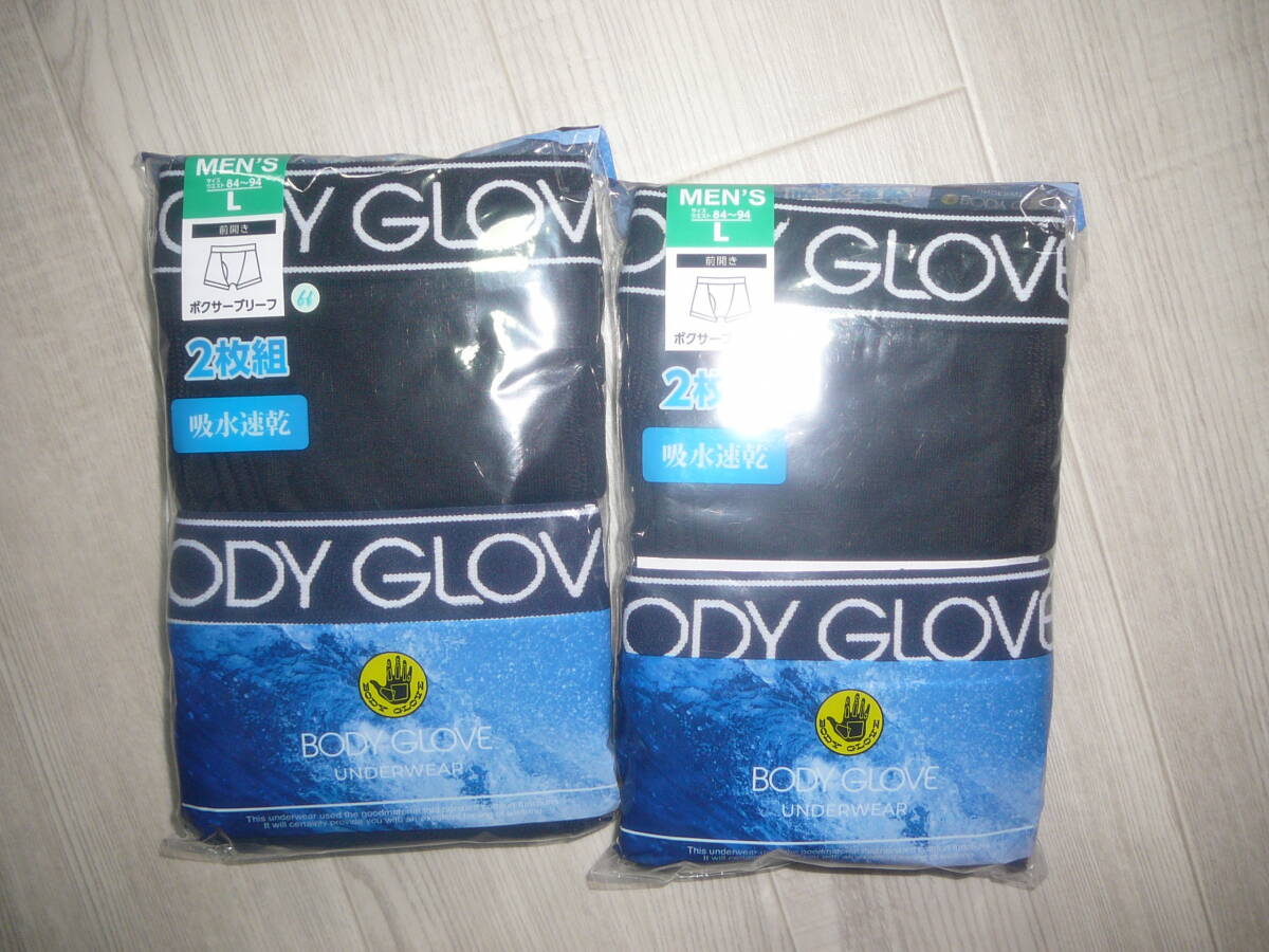 ●BODY GLOVEボクサーブリーフ4枚(L)吸水速乾拍卖