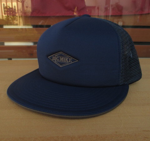SALE!アメリカ:イリノイ州で誕生!アメリカのワークブランド「BIG・MIKE」ダイヤロゴ・5パネル・キャップ!ネイビー拍卖