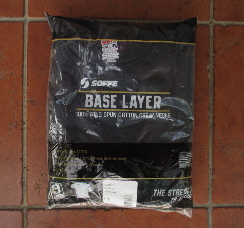 SALE!アメリカ製!1946年アメリカで創業!インナーに最適な3枚パックT!SOFFE(USA)Tシャツ・3パック!ネイビー:Lサイズ拍卖