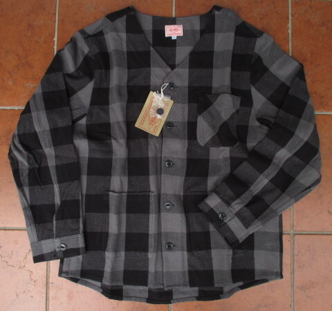 特価(25年モデル)アメリカ:イリノイ州で誕生!BIG・MIKE(USA)ネル素材使用!ヘビーフランネル・カーディガン!Lサイズ(1)拍卖