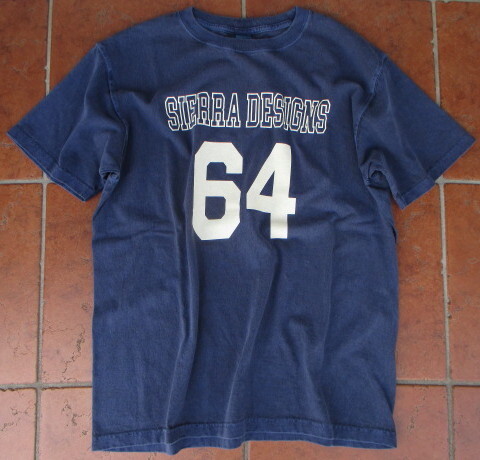 SALE!シェラデザイン!別注&「GOOD・ON」とのコラボ!シェラデザイン(USA)×GOOD・ON(USA)ピグメント・Tシャツ!ネイビー!XL拍卖