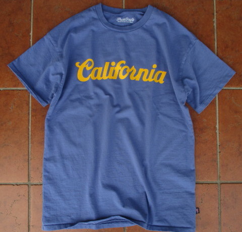 SALE!アメリカ製!SLOPPY SUPPLY(USA)カリフォルニアで誕生したコダワリのTシャツ!スロッピー「CALIFOORS」ブルー:XLサイズ拍卖
