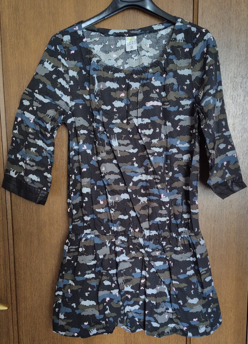 adidas アディダス チュニック ブラック 送料無料拍卖