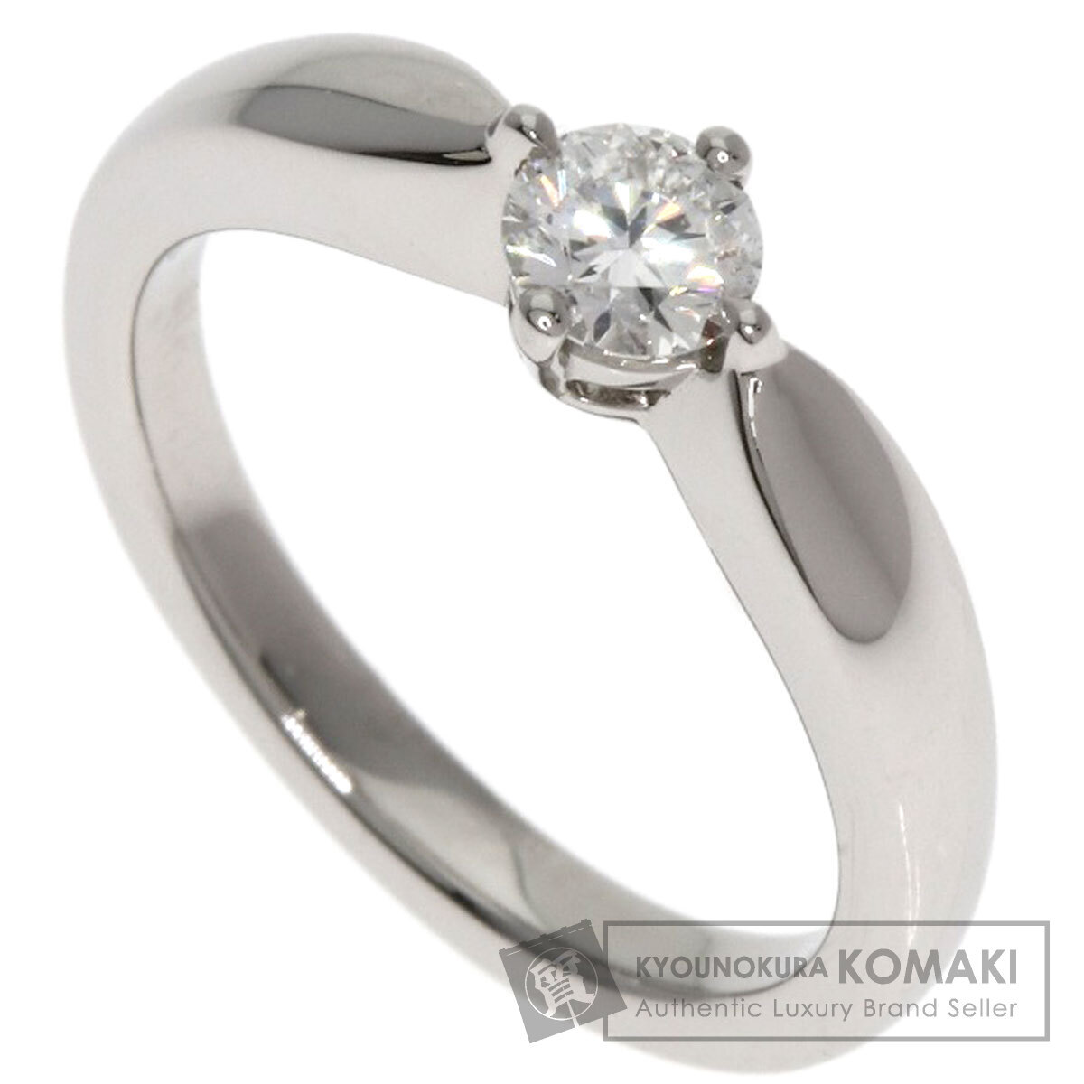 BVLGARI ブルガリ ヴェネチア ダイヤモンド リング・指輪 プラチナPT950 レディース 中古拍卖