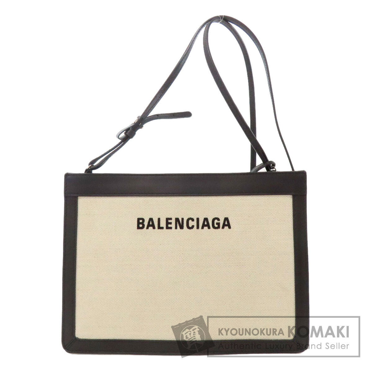 BALENCIAGA バレンシアガ 339937 ロゴ ショルダーバッグ キャンバス レディース 中古拍卖