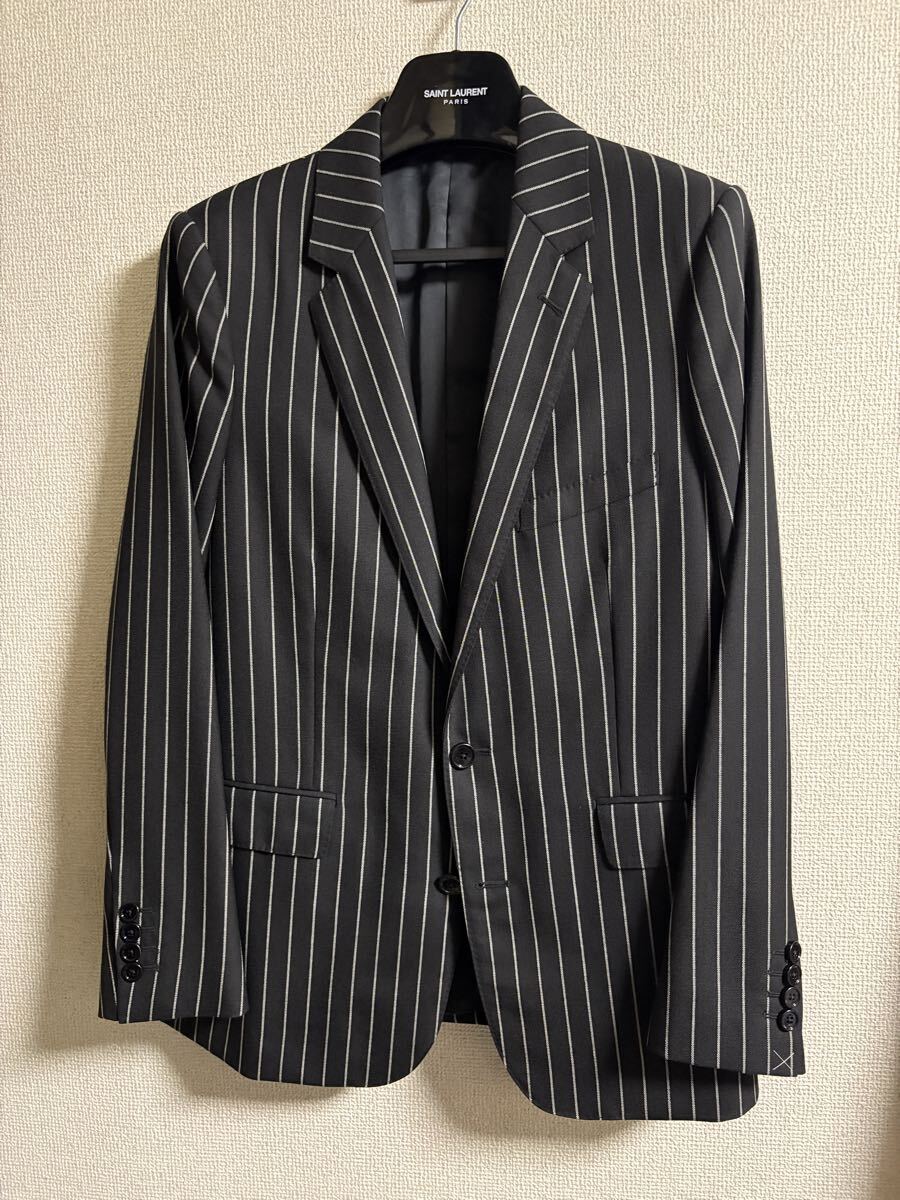 セリーヌ ストライプジャケット 50 celine エディスリマン テーラード celine by hedi slimane tailored jacket 拍卖