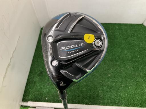 キャロウェイ ローグ スター フェアウェイウッド ROGUE STAR 3W レフティ フレックスS 中古 Cランク拍卖