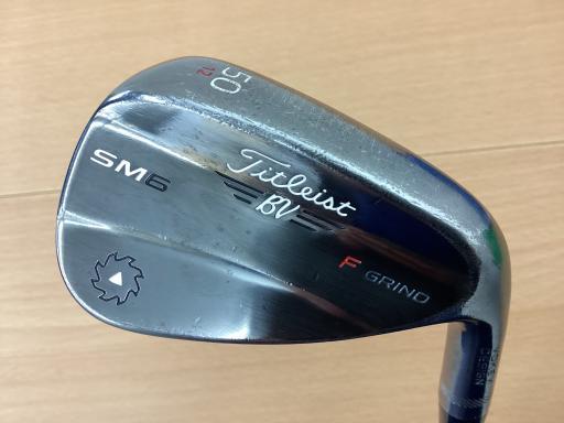タイトリスト ボーケイ ウェッジ VOKEY SPIN MILLED SM6 スティールグレー 50°/12°F フレックスS 中古 Cランク拍卖