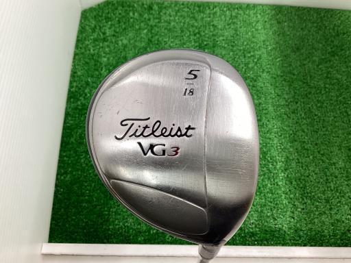 タイトリスト Titleist フェアウェイウッド VG3 Titleist VG3 5W フレックスS 中古 Cランク拍卖