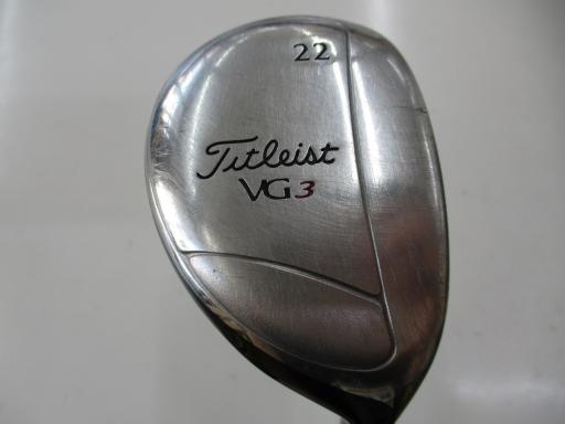 タイトリスト Titleist ユーティリティ VG3 Titleist VG3 22° フレックスS 中古 Cランク拍卖