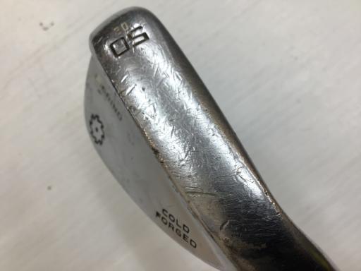 タイトリスト ボーケイ ウェッジ VOKEY COLD FORGED(2015) 50°/08°F フレックスS 中古 Dランク拍卖