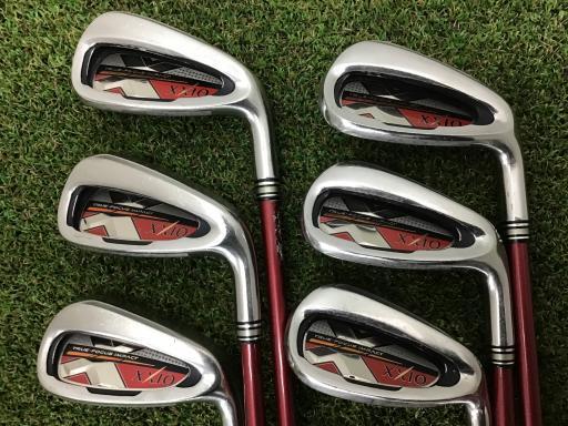 ダンロップ ゼクシオ10 XXIO10 アイアンセット XXIO(2018) 6S(レッド) フレックスR 中古 Cランク拍卖