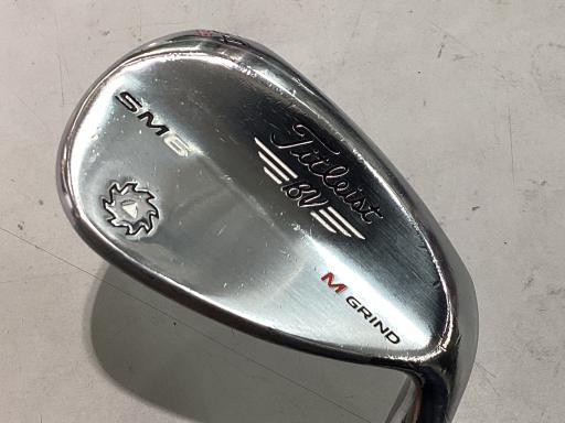 タイトリスト ボーケイ ウェッジ VOKEY SPIN MILLED SM6 ツアークロム 54°/08°M フレックスS 中古 Cランク拍卖