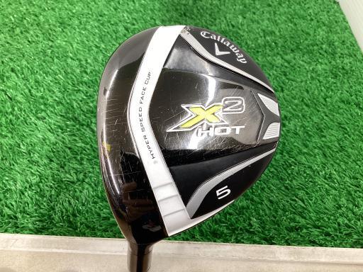 キャロウェイ Callaway X 2 ホット ホット フェアウェイウッド X2 HOT 5W レフティ フレックスS 中古 Cランク拍卖