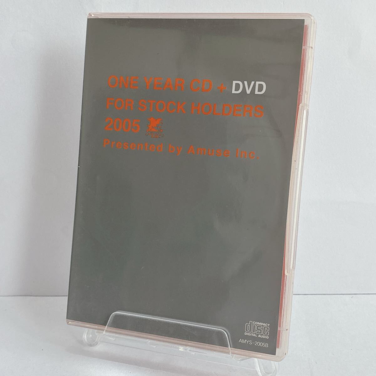 d2431 CD+DVD ONE YEAR CD + DVD FOR STOCK HOLDERS 2005 Presented by Amuse Inc. アミューズ 拍卖