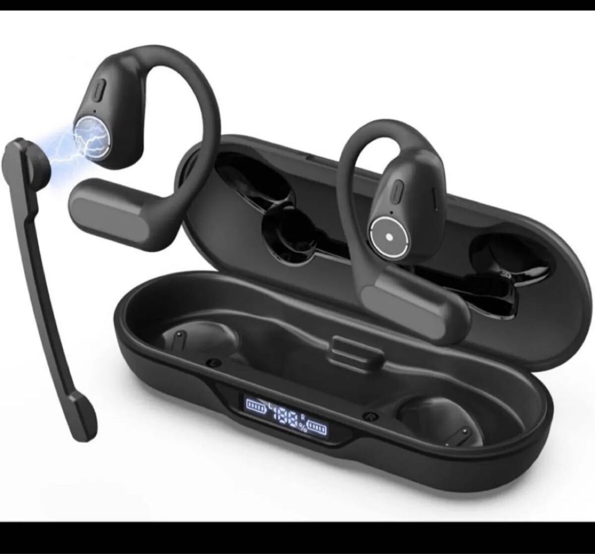 Earaku(イアラク) MicCuff ヘッドセット【ビジネスエリート向け・脱着式マイクオープンイヤー型】拍卖