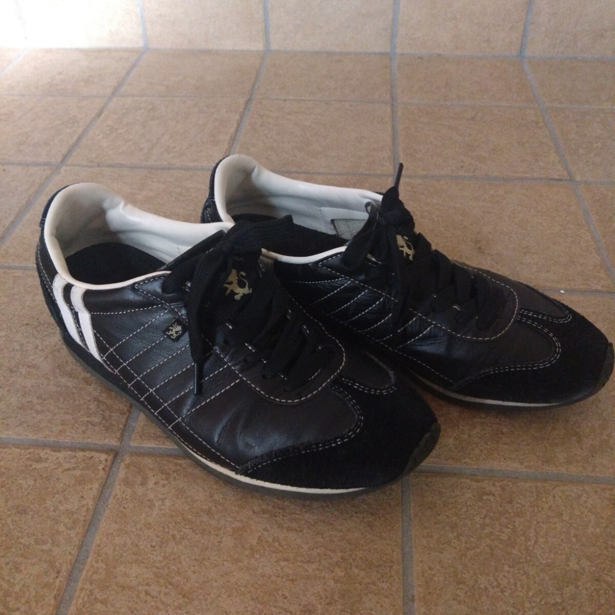 スニーカー PATRICK パトリック 黒 24cm拍卖