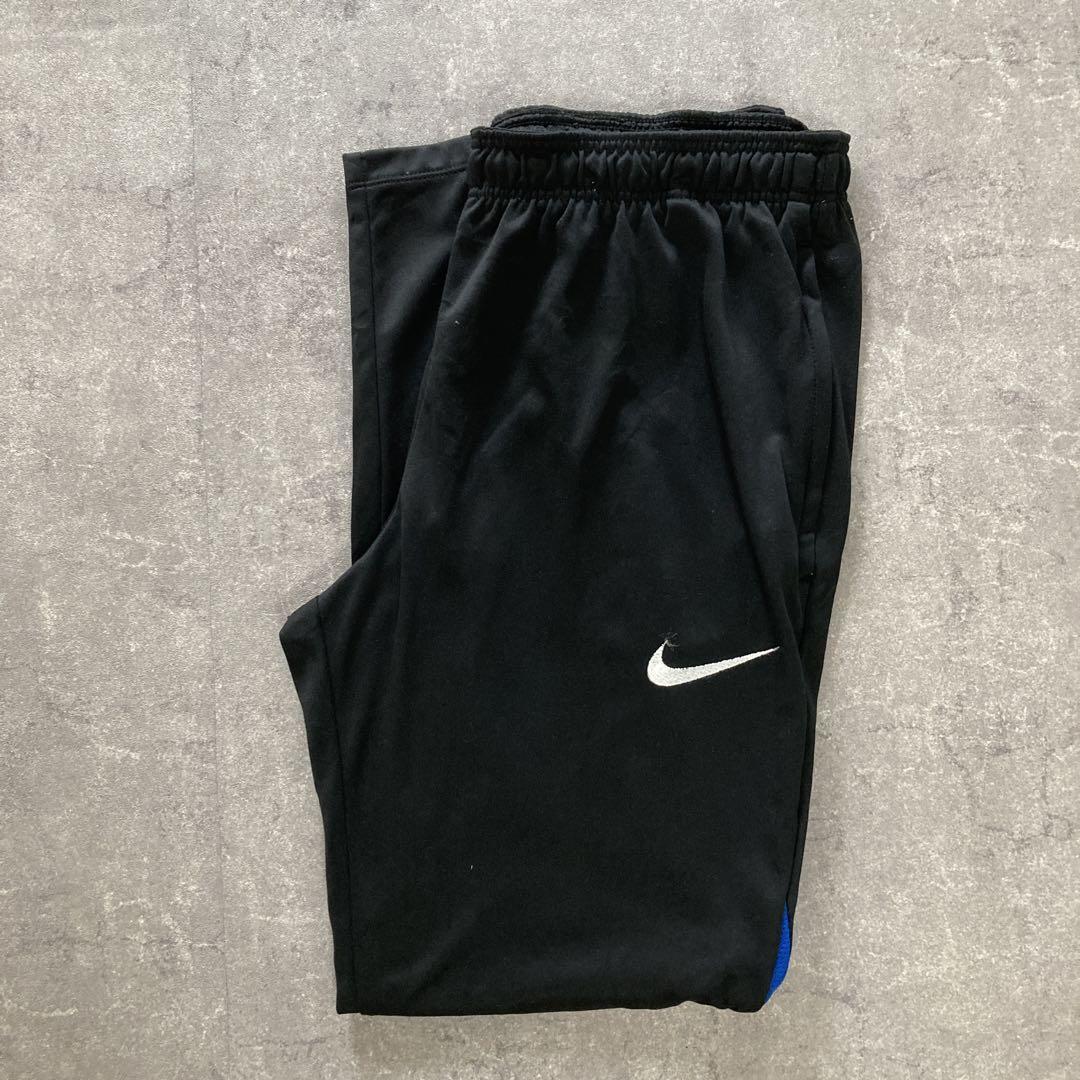 NIKE ジョガーパンツ ドライフィット 速乾 黒 バイカラー Lサイズ拍卖