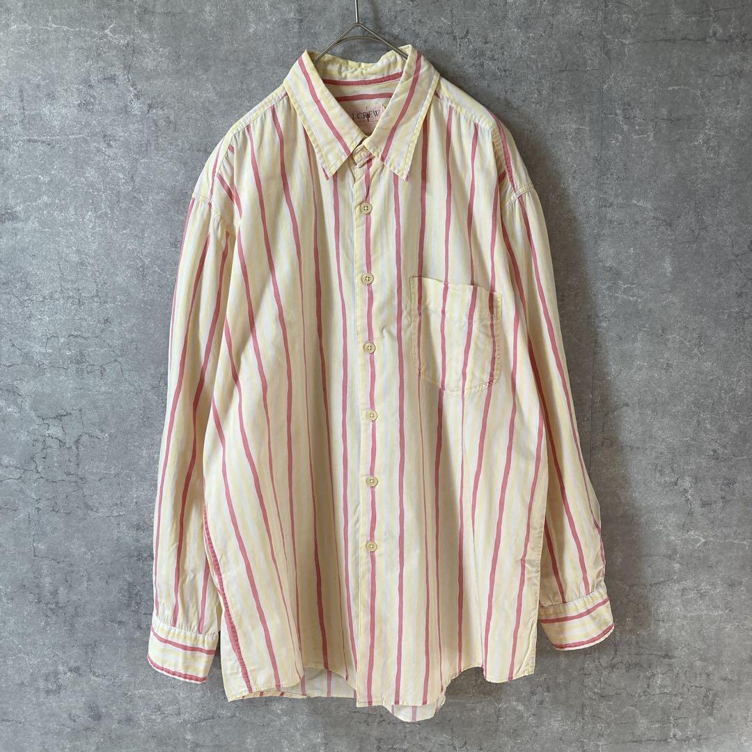 J.CREW チェックシャツ 長袖 巨人タグ Mサイズ オーバーサイズ拍卖