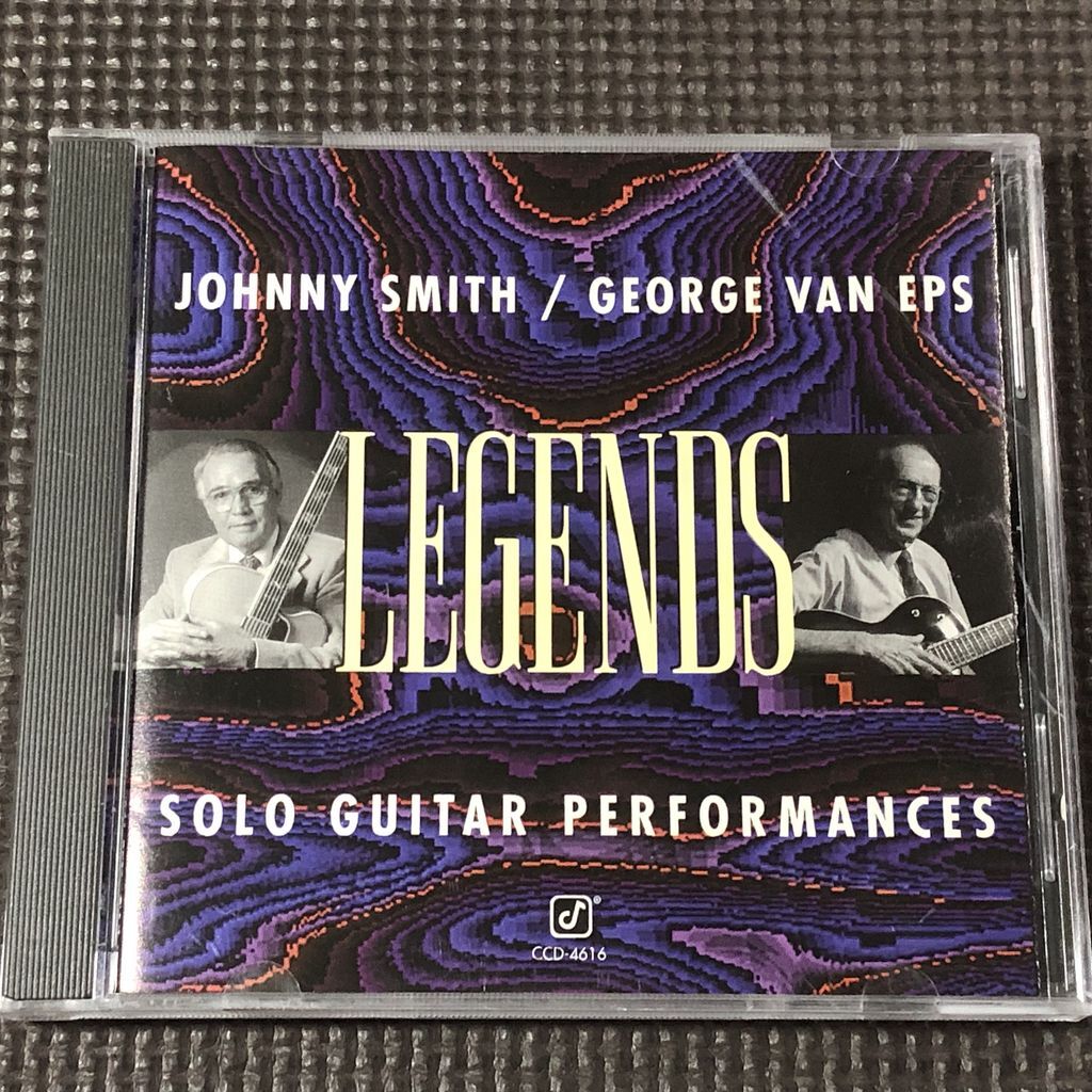 ジョニー・スミス、ジョージ・ヴァン・エプス Johnny Smith & George Van Eps・Legends・Solo Guitar Performances CCD-4616 拍卖