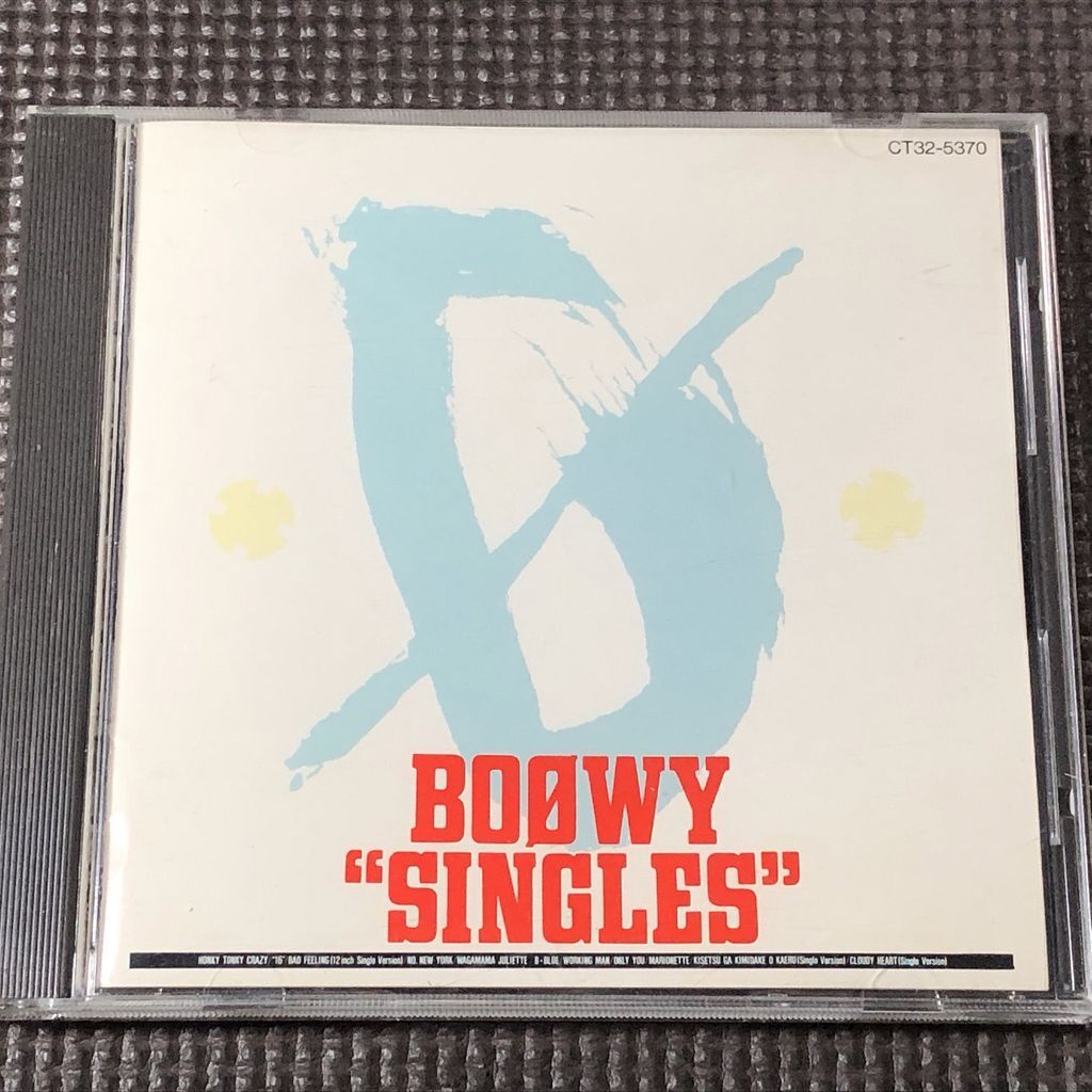 BOOWY SINGLES CD ボウイ 拍卖