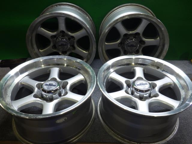 中古 WEDS ADVENTURE ホイール 16×8.0J+5 6H-139.7拍卖