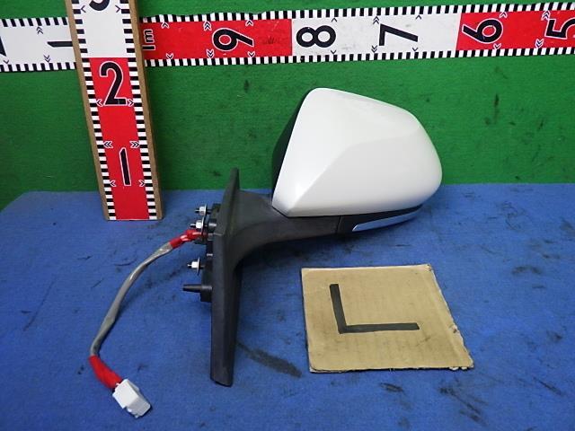 プリウス DAA-ZVW55 左サイドミラー G775 87940-47360拍卖