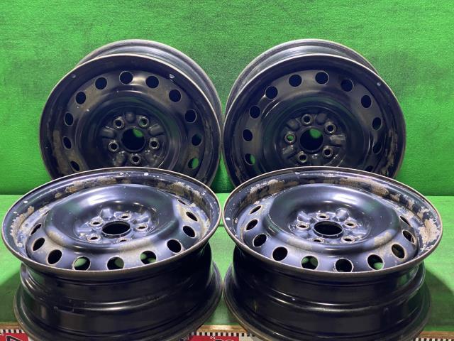 中古 AZT245 カルディナ 純正 15インチ ホイール スチール 15×6.0J 5H/100拍卖
