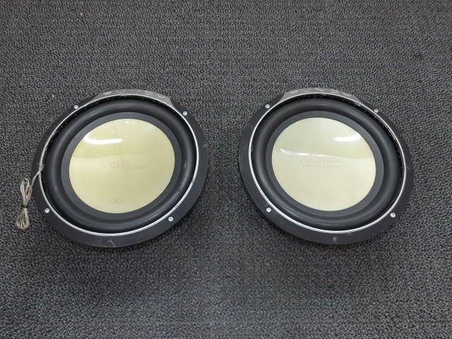 中古 ROCKFORD FOSGATE ロックフォード PUNCH P1 パンチシリーズ ウーハー スピーカー MAX300W / P15410 (棚6083-D305)拍卖