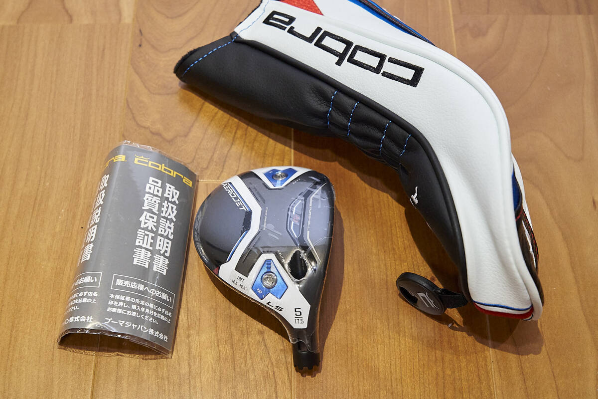 【美品】コブラ cobra エアロジェット LS 5W フェアウェイウッド ヘッドのみ ヘッドカバー付き拍卖