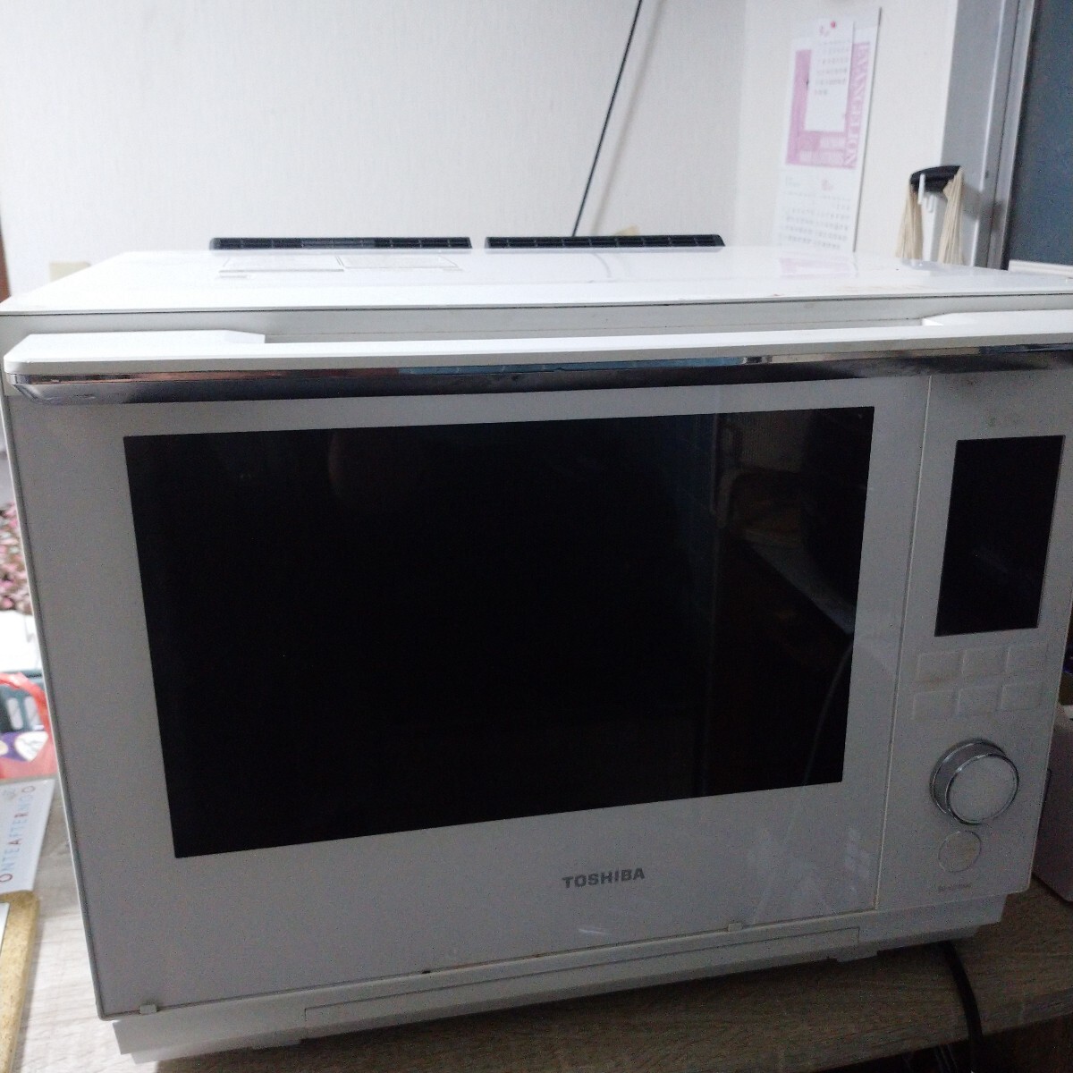 TOSHIBA 過熱水蒸気オーブンレンジ ER-XD3000 石窯ドーム ジャンク品 (H79)表示拍卖