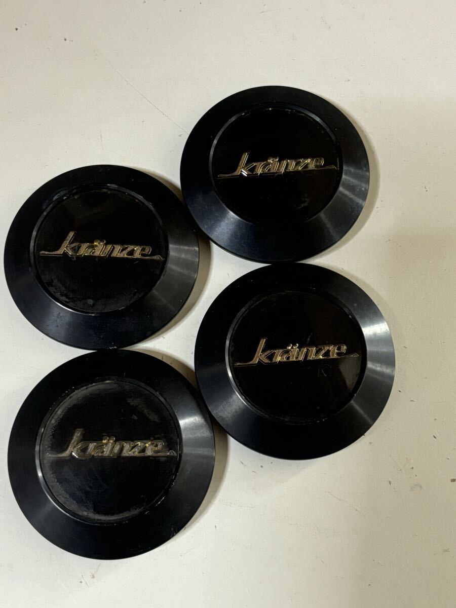 【52】★WEDS ★ウェッズ Kranze クレンツェ アルミホイール用センターキャップ4枚拍卖