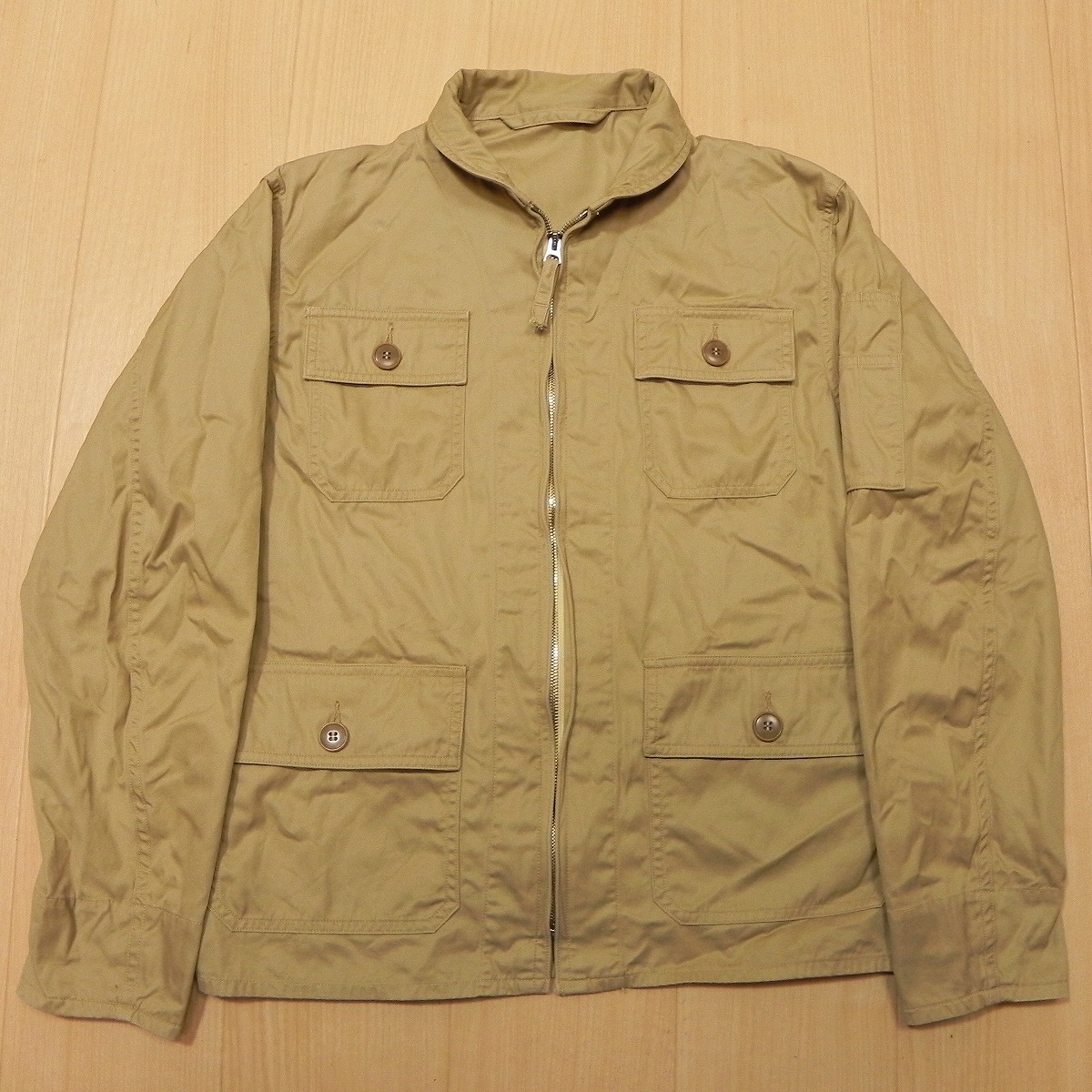 ★ 日本製 PHERROW'S フェローズ MIL-J-7758 サマーフライトジャケット 38 ベージュ系 PJ7758 良品 ミリタリー ★c拍卖