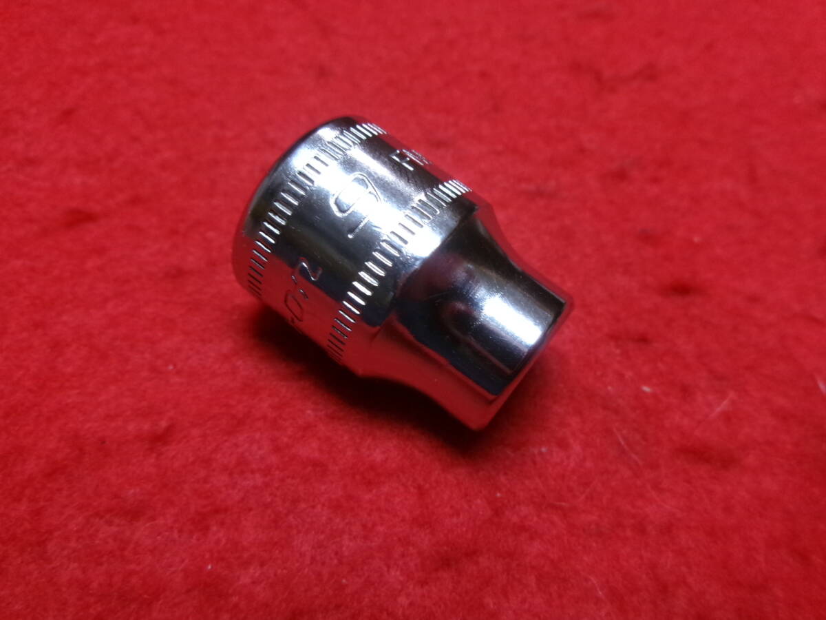 未使用 スナップオン Snap-on シャローソケット 9mm FM9 差込3/8sq (9.5mm) ショートソケット 12角 12P拍卖