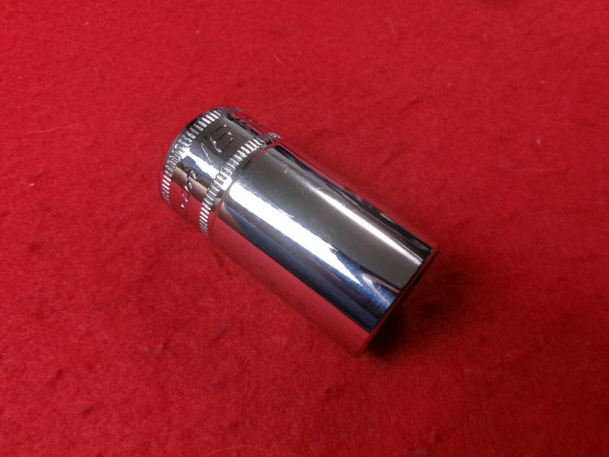 スナップオン Snap-on セミディープソケット 16㎜ FSMS16 6角 差込3/8sq (9.5mm) セミディープ セミロングソケット 6P拍卖