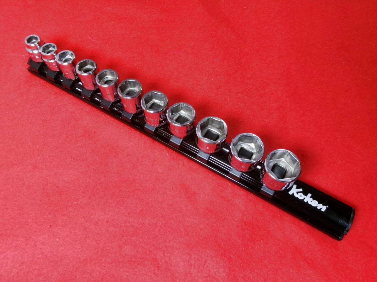 マックツール MAC TOOLS 差込3/8sq SXSM116CR スーパー ショート ソケット 11個 セット 9~19mm XS6拍卖