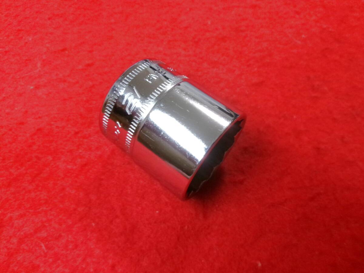 スナップオン Snap-on シャローソケット 21mm FM21 差込3/8sq (9.5mm) ショートソケット 12角 ショート拍卖