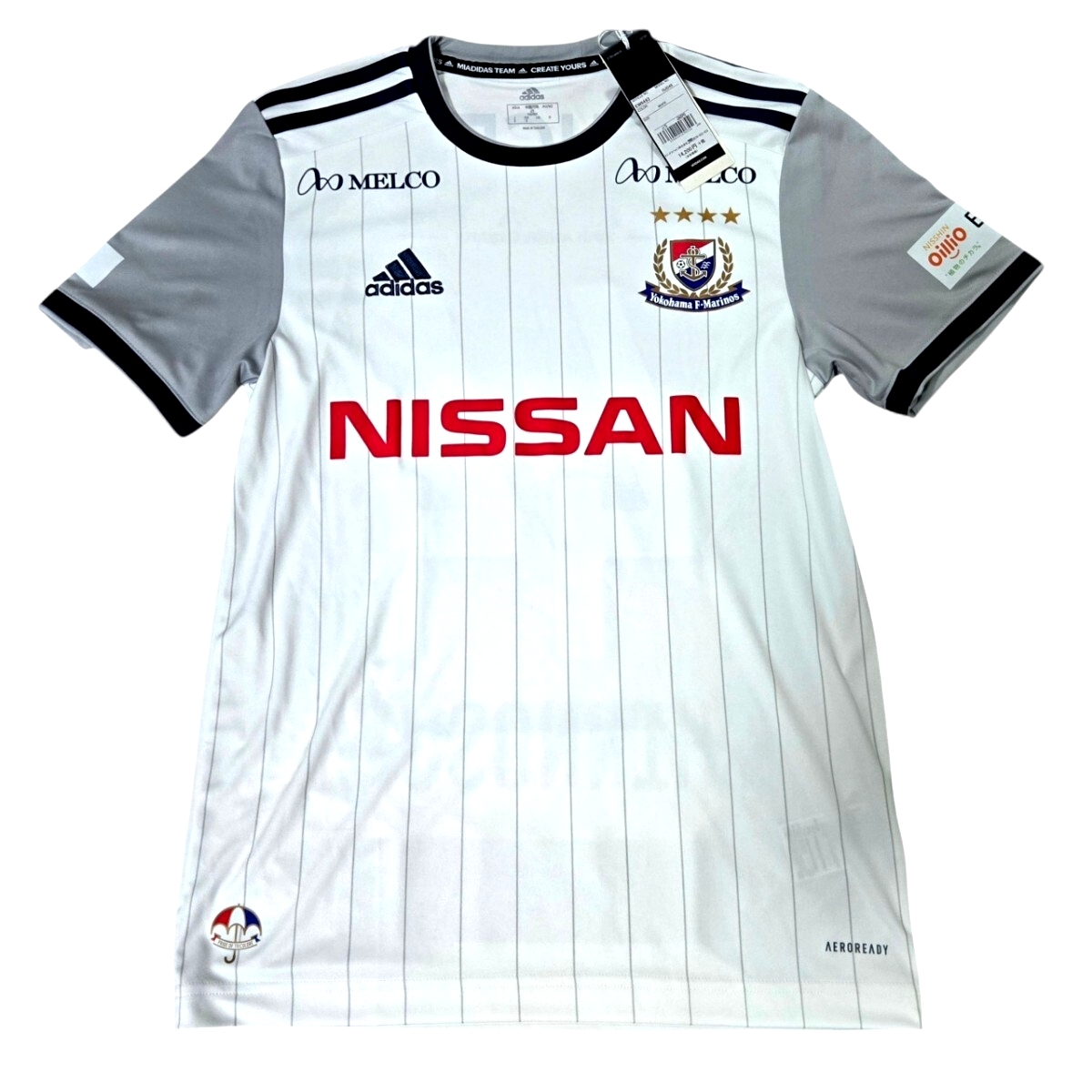 新品 横浜Fマリノス 畠中槙之輔 2020 アウェイ ユニフォーム Jリーグ adidas サッカー 半袖 EW6493拍卖