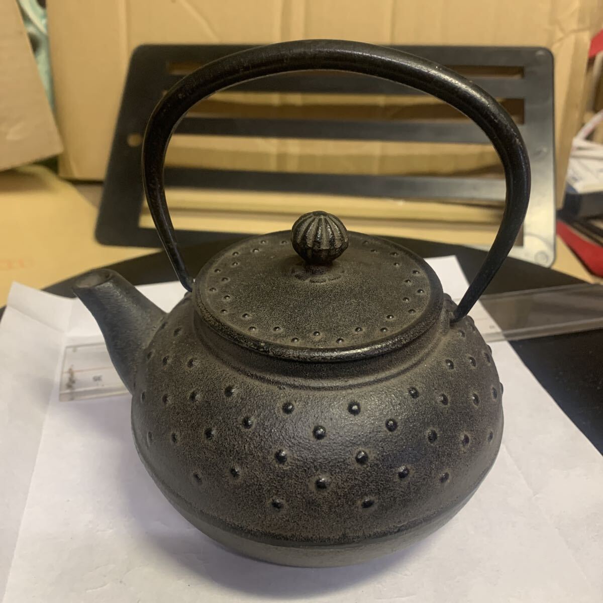 南部鉄器 急須 鉄瓶 アンティーク 金属工芸 鉄器拍卖