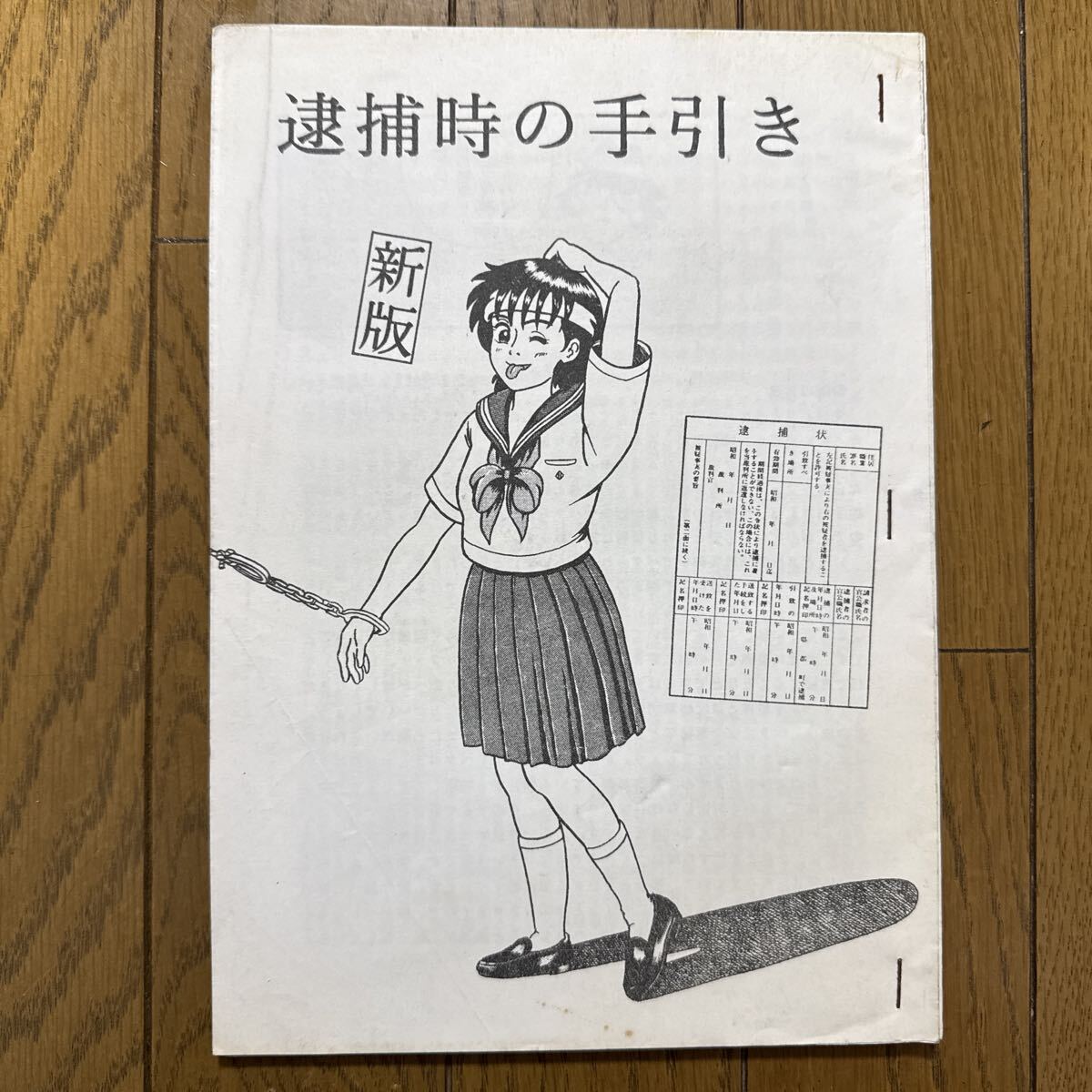 逮捕時の手引き 一般 同人誌 遊撃隊 コピー誌 1994年 古本 n1←拍卖