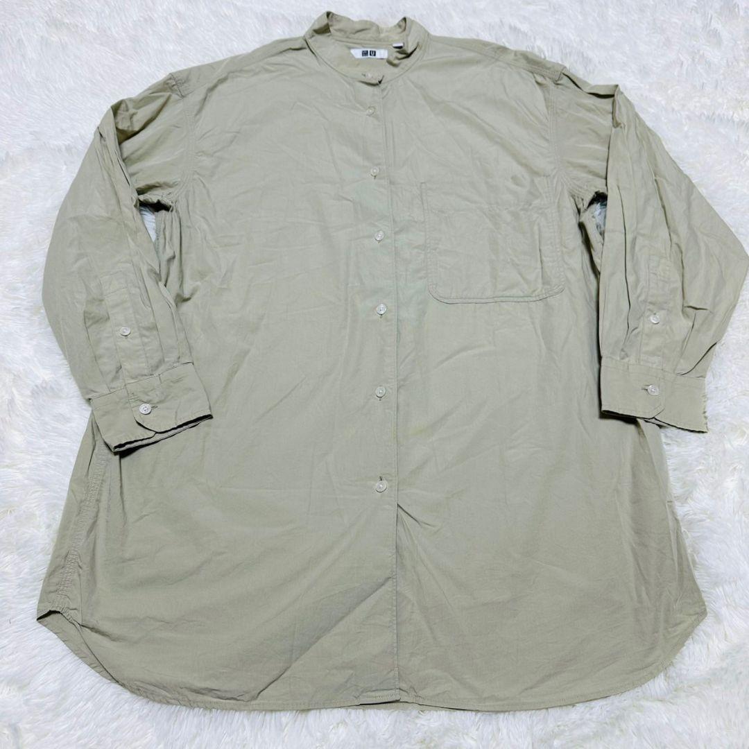 【UNIQLO】/オーバーサイズシャツ/長袖/ユニクロ/S/トップス拍卖