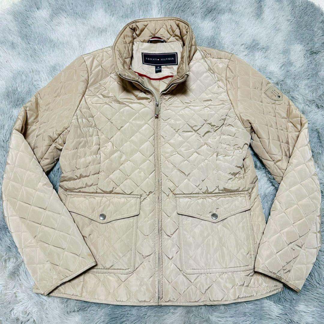 【トミーヒルフィガー】/キルティングジャケット/(M)/アウター/防寒/ブランド拍卖