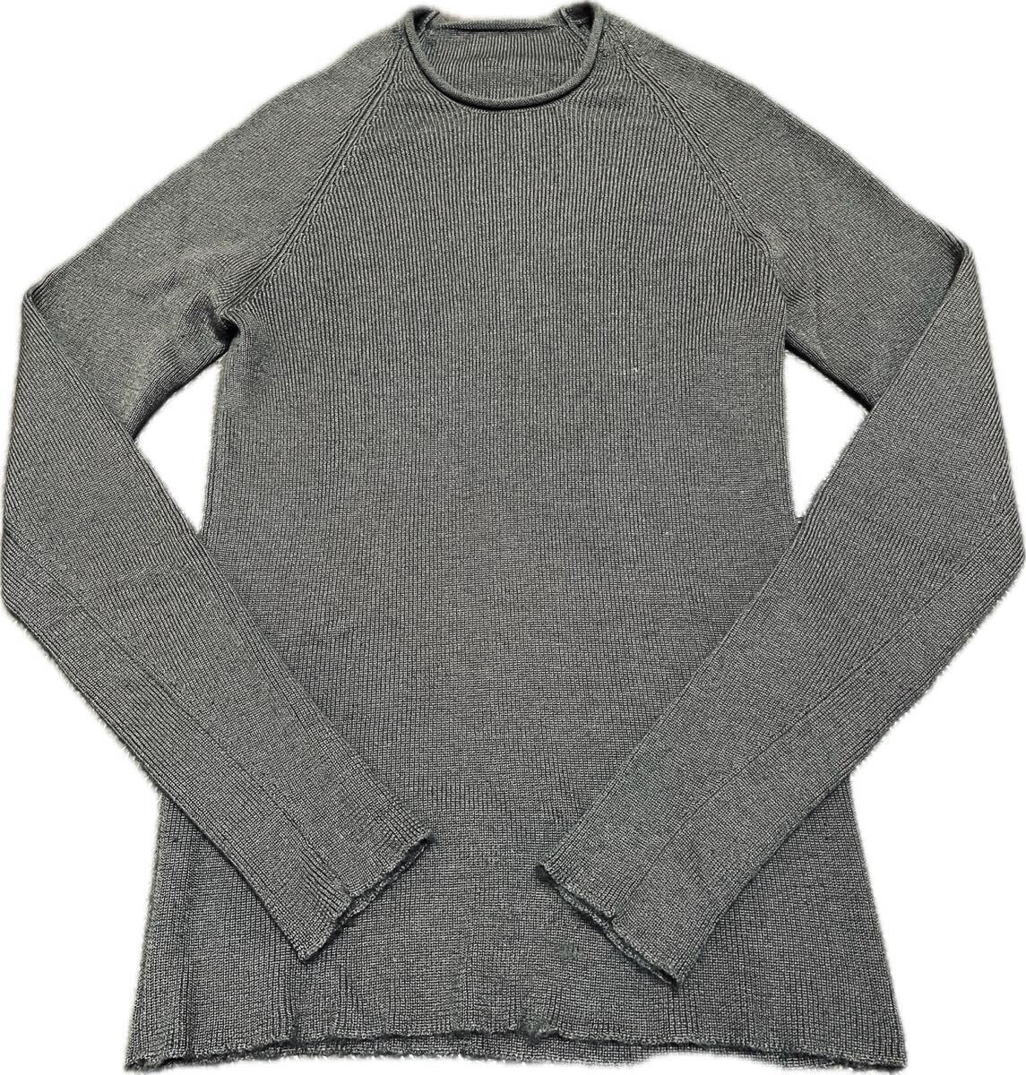 LABEL UNDER CONSTRUCTION/レーベルアンダーコンストラクション リバーシブルウールカットソー!拍卖