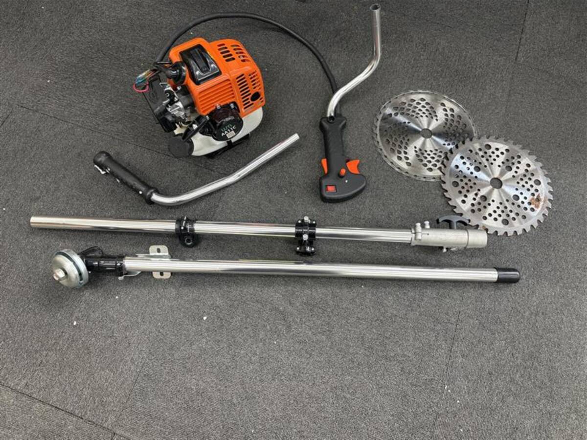 1円スタート ジャンク 草刈り機 エンジン 2分割式 25.4CC mo-0079-30 拍卖