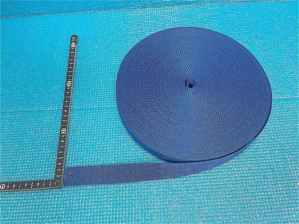 SKO PPテープ 平織1.2mm厚 青30mm幅50m エコバッグもちてなどにNo2拍卖