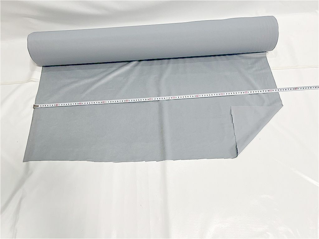 テイジンテトロン ポリエステル起毛スエード生地 グレー 幅102cm 長さ2m ②拍卖