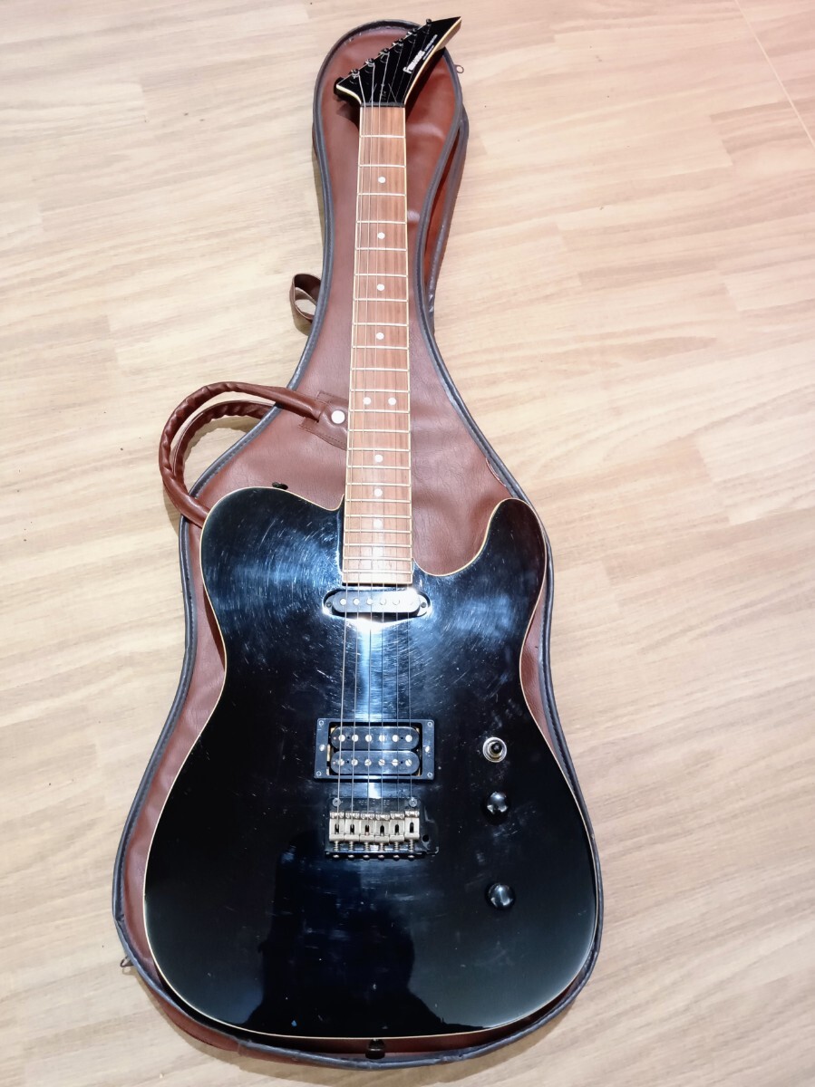 FERNANDES フェルナンデス TEJ-55 エレキギター LIMITED EDITION テレキャスター 弦楽器 BLACK 長期保管 現状品 1円スタート 売り切り拍卖