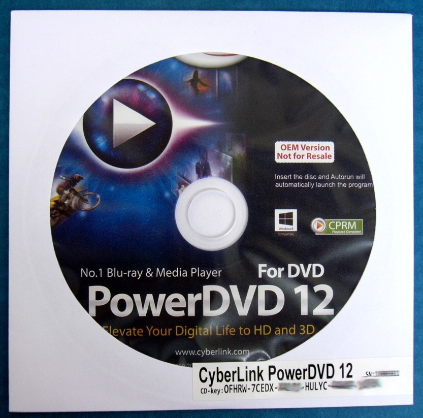 ★ 最新CyberLink PowerDVD12 正規OEM版 ★ Windows11可拍卖